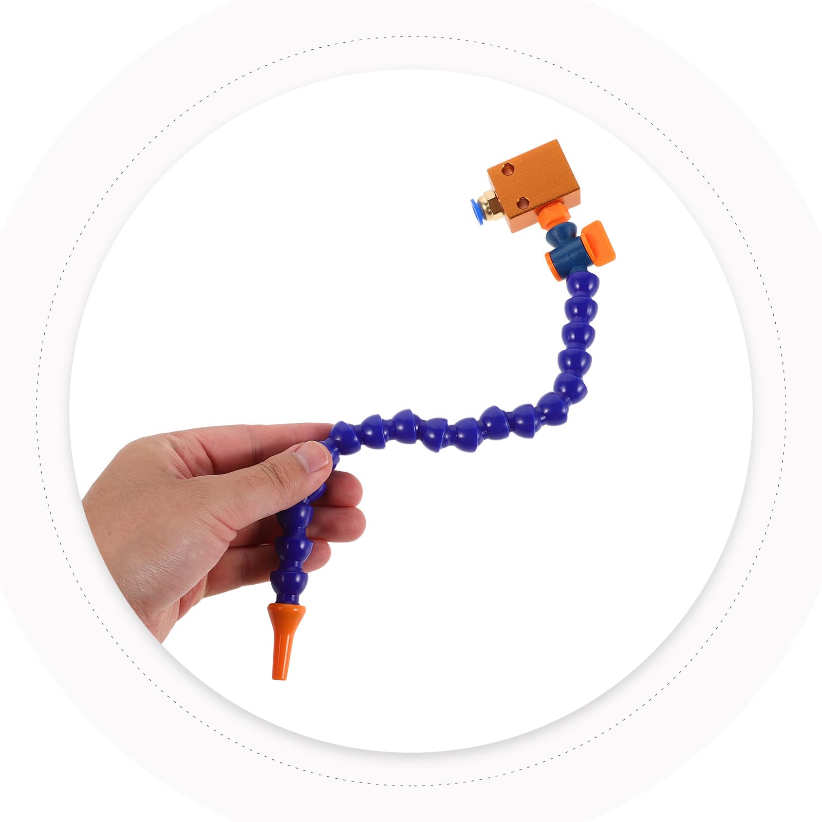 Buse de Refroidissement Flux D'air Puissant en Plastique Installation Rapide et Machine-outil Cnc Adaptée la Découpe de Métal Perçage