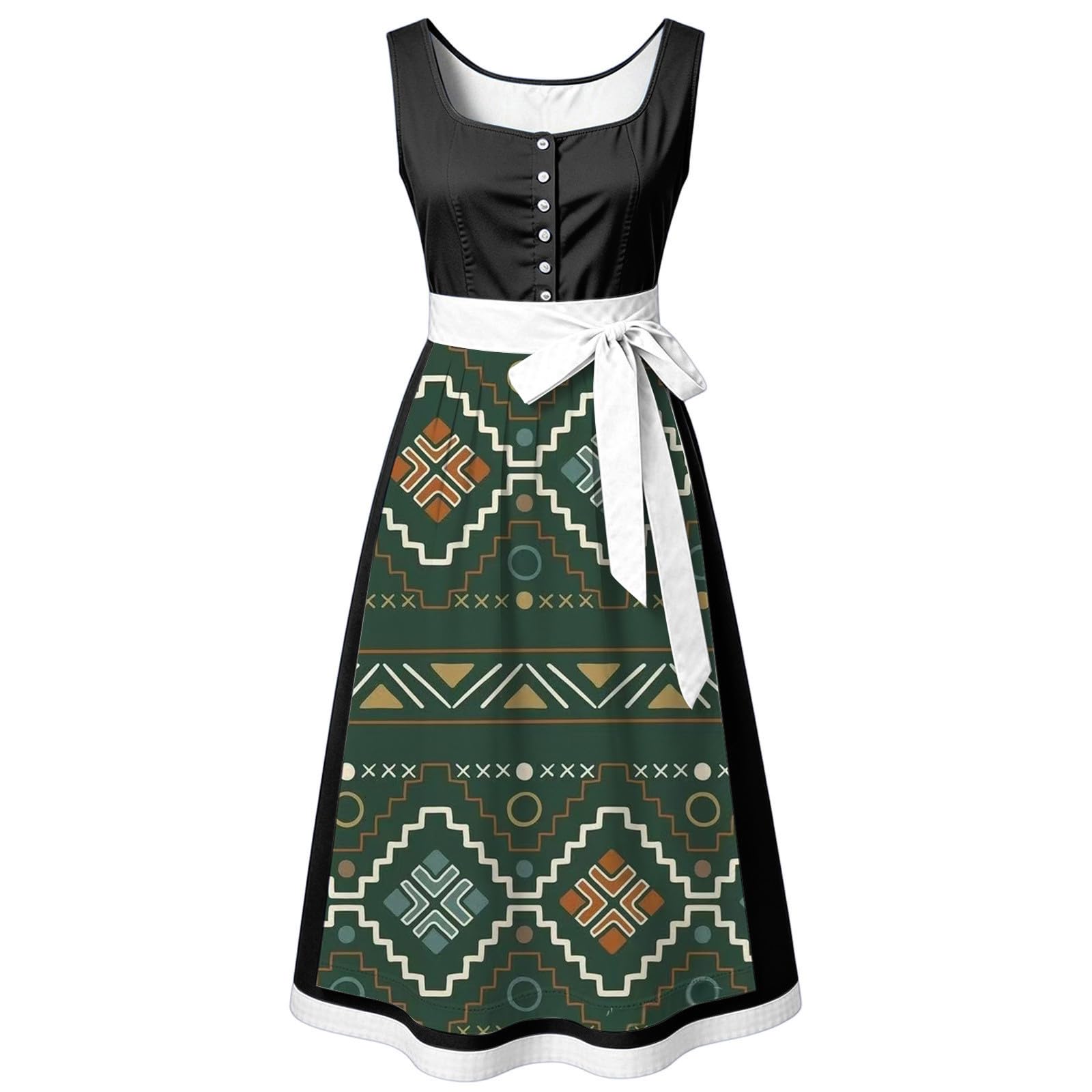 Generisch Elegante vestido con cinturón para la cintura, vestido largo de noche festivo para fiestas de temporada