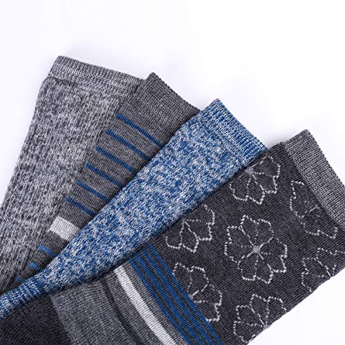 Image of EnerWear 4 Pack Women's Merino Wool Outdoor Hiking Trail Crew Sock