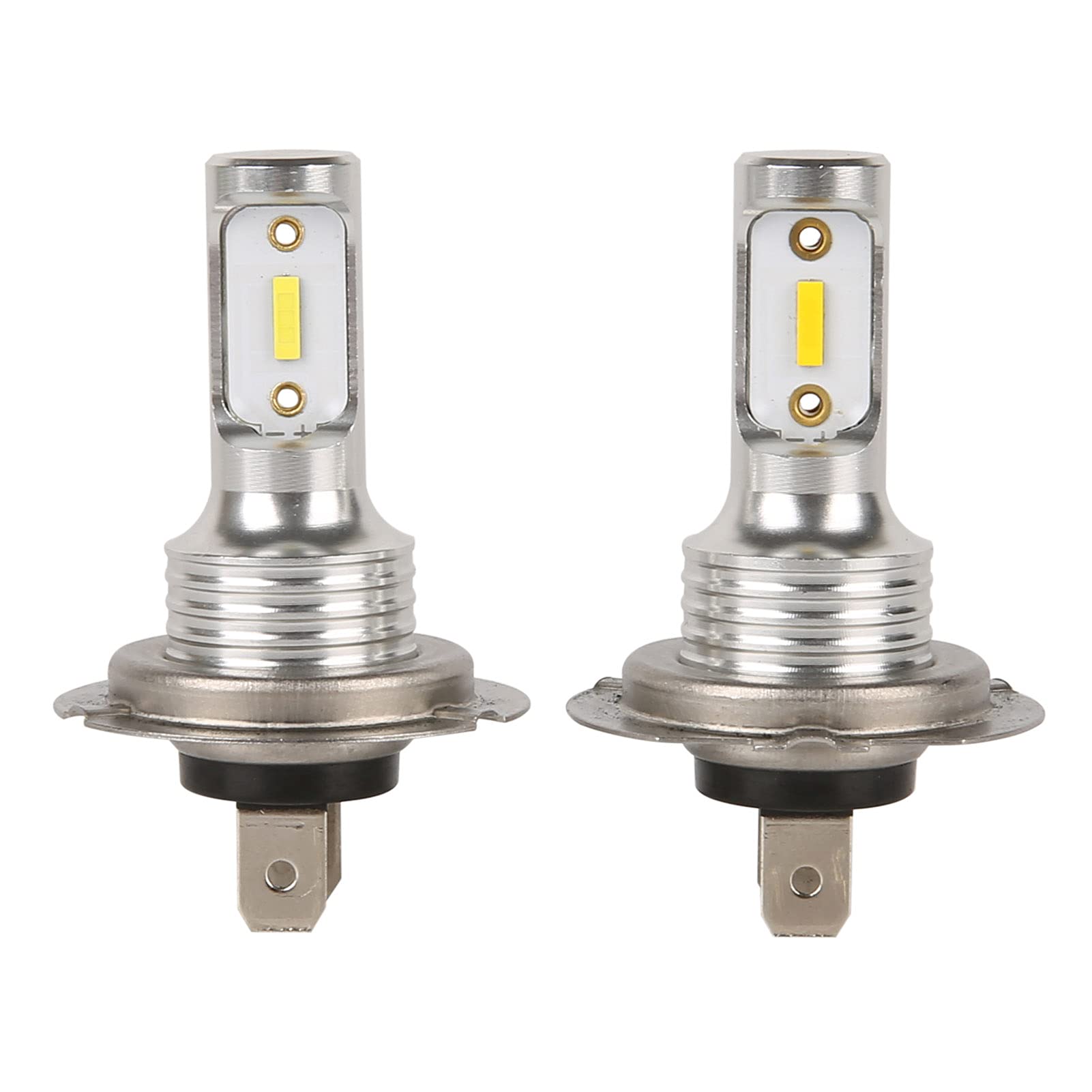 Nahamo2 PCS H7 LED Fog Light Bulbs H1,H3, H4,H6,9005,H8 Car Headlights Car Fog Light 6000K White Running Light 20W/Bulb