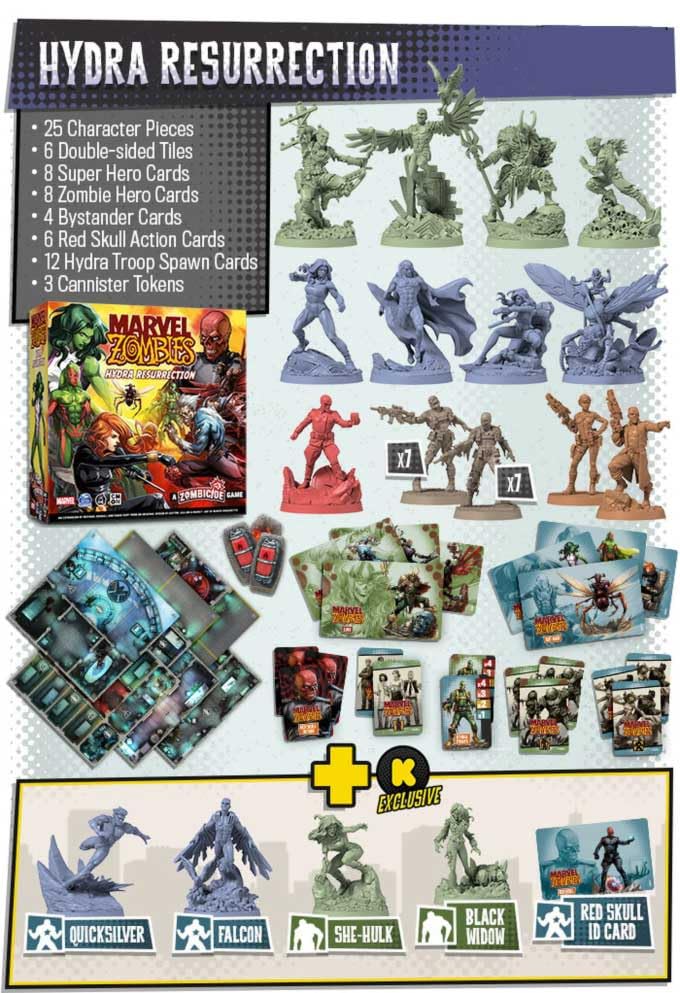 Amazon.com: Marvel Zombies Hydra Resurrection (w KICKSTARTER
