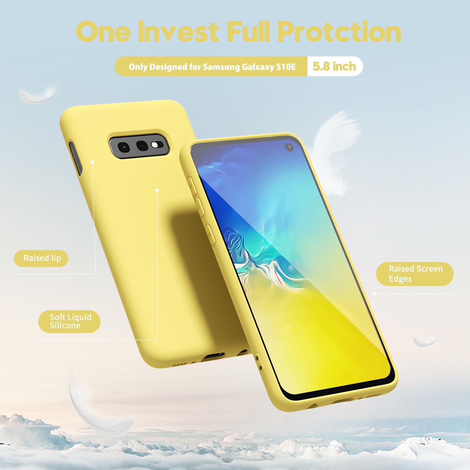 oakxco for Samsung Galaxy S24 Ultra Phone Case Liquid Silicone, Thin Slim Soft Rubber Gel TPU Plain Simple Cover for Women Girl Cute, Matte Solid Color, Brown Khaki Nude — view 406