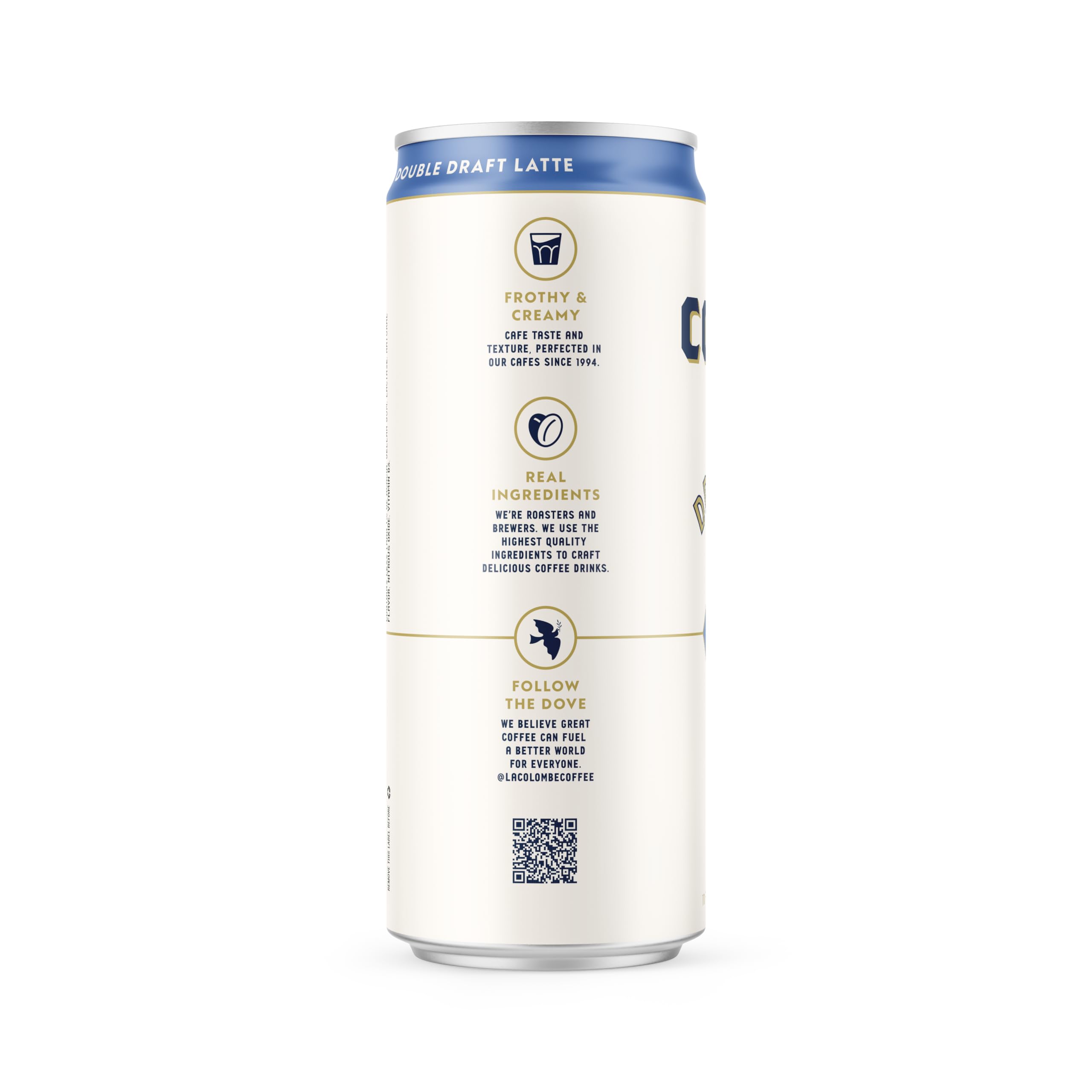 La Colombe Double Draft Latte, 11 Fl. Oz., Single Can