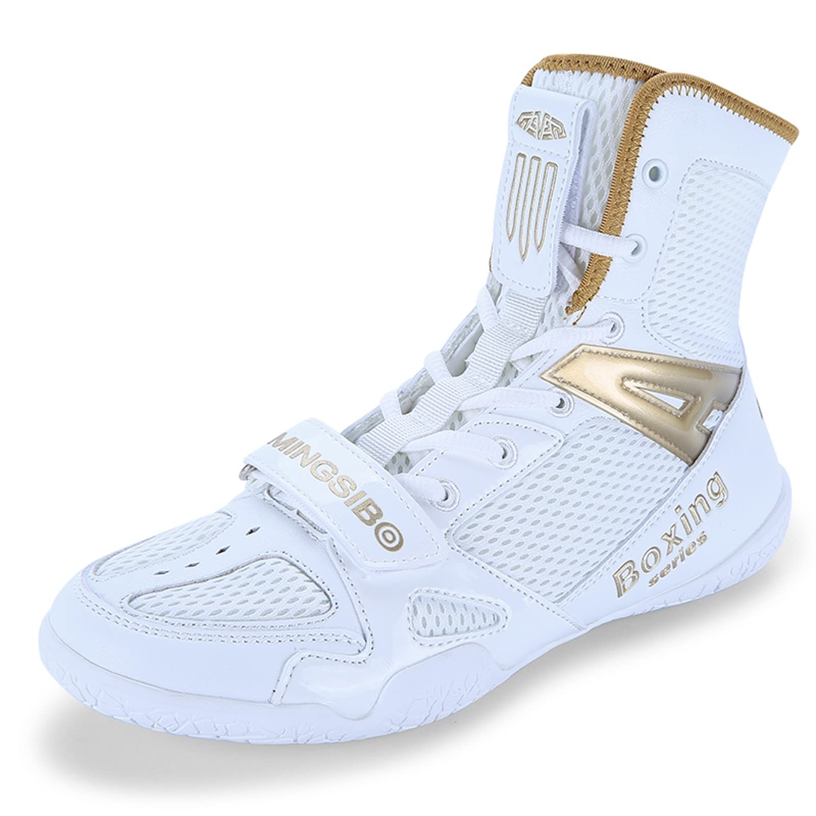 BoxenSchuhe Herren Deep Squat Schuhe Wrestling Schuhe Combat Boxers Trainer Transpirable Boxers Botas Reductores para Hombre