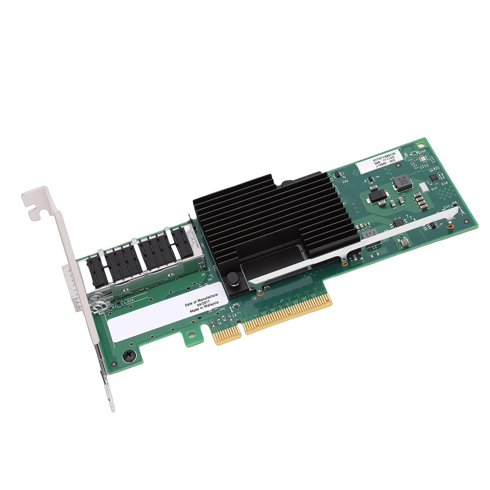 GOWENIC Adattatore di Rete PCIe, velocità Dati, Migliora la stabilità del Server, Supporto Tecnico, per L'aggiornamento dei Server Nelle Piccole e Medie Imprese
