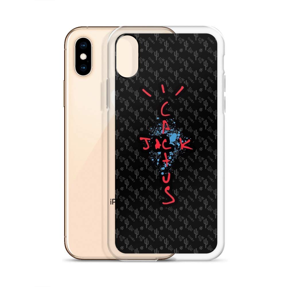 Yeqova Kompatibel mit iPhone X/Xs Hlle Travis Scott - Cactus Jack Pure  Clear TPU Anti-Kratz Schutz Handyhlle Cover: Amazon.de: Elektronik & Foto