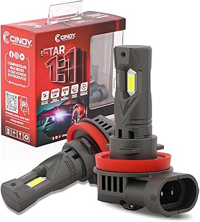 Lâmpada Super Led Mini Cinoy Star 6000k H8 H9 H11 30w 6000lm