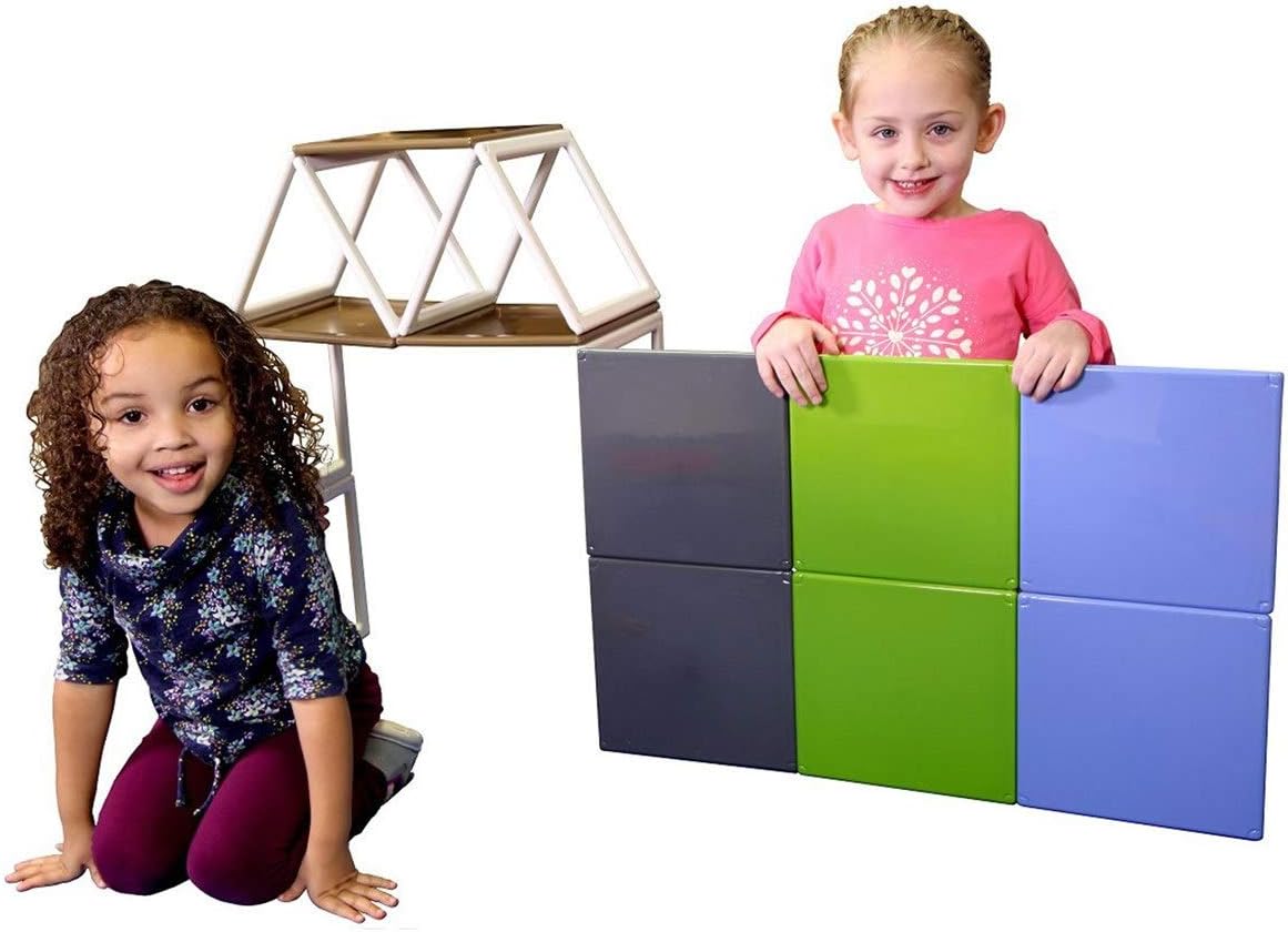 Best Cyber Deals 🔥 Panelcraft Earth Solids Magnetic Building Set - Set of 19 🔥 Flash Sale Panelcraft Earth Solids Magnetic Building Set - Set of 19