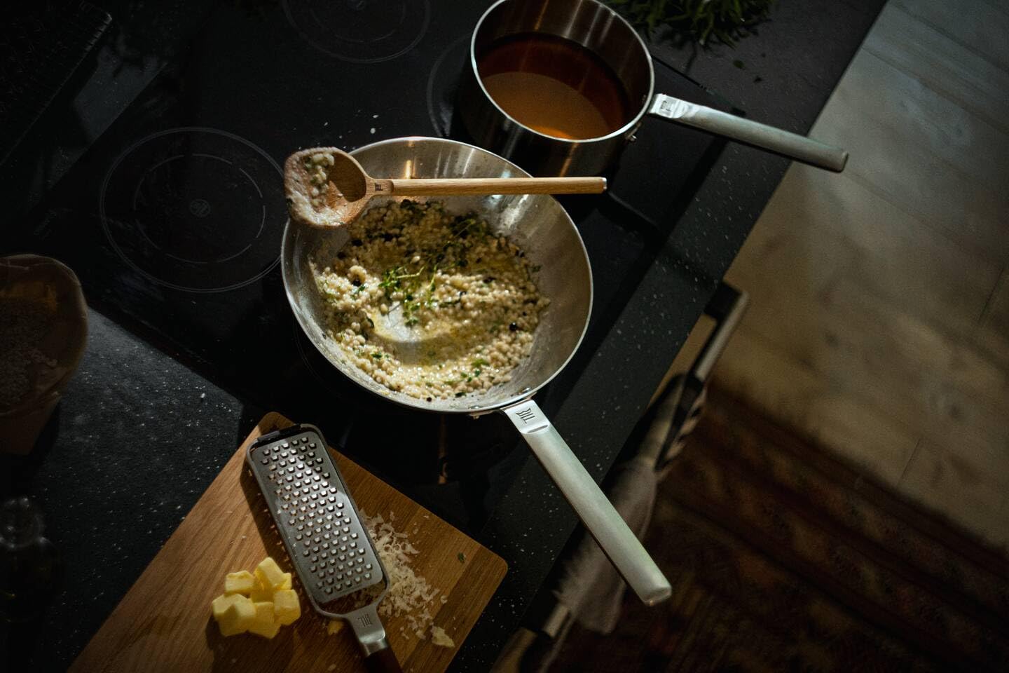 Fiskars Norden Steel Wok, Ø 28 cm, Unbeschichtet, Edelstahl | 1067630