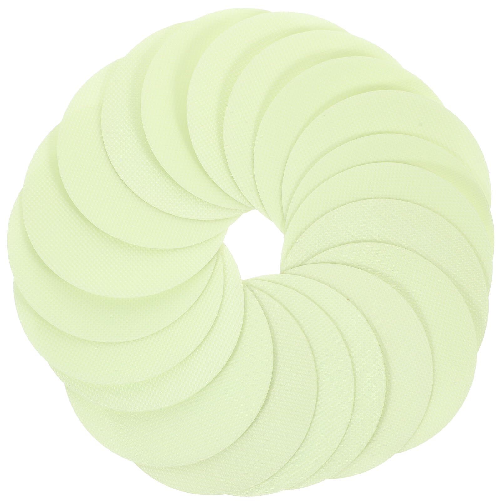 Cabilock 20pcs Skid Bathroom Stickers Non- Floor Decals for Tubs Stairs and Showers Peva Material Night Glow Function