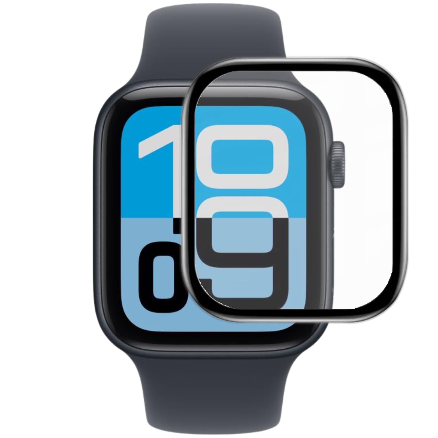 Blackwik Military-Grade Gorilla PMMA Screen Protector for Apple Watch Series SE (2nd Gen) / SE 3 (44mm)-picture-37