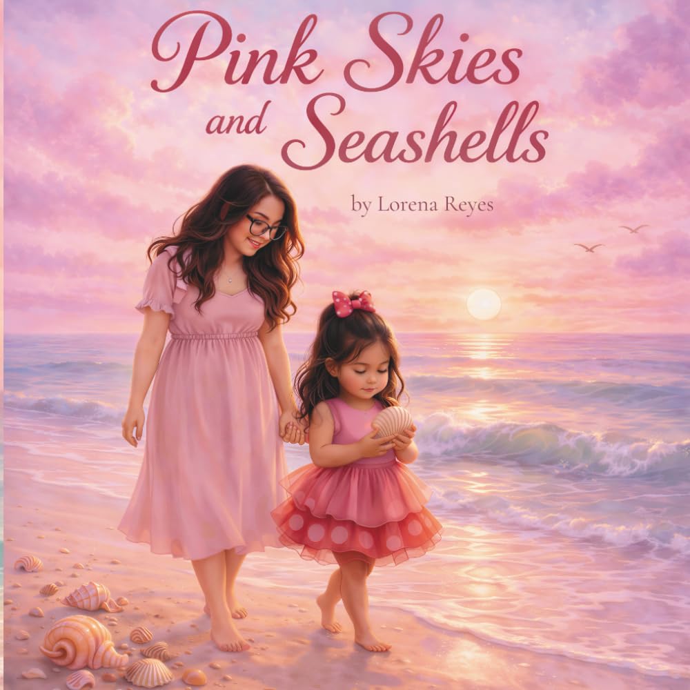 Pink Skies and Seashells: A gentle story about love, loss, and growing together
