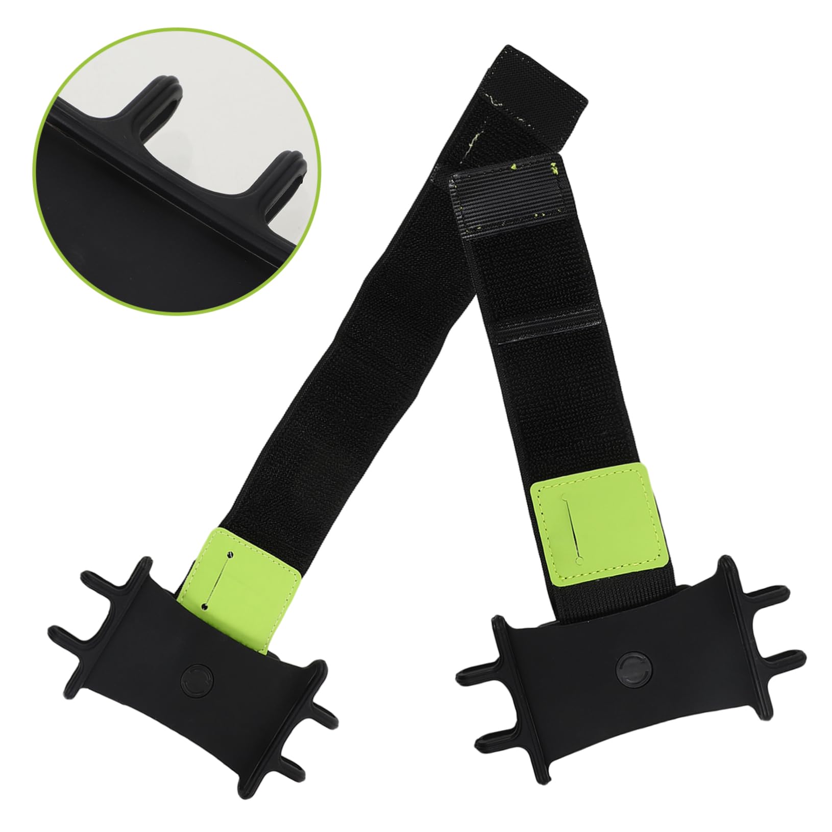 BUGUUYO 2pcs Phone Armband Holder for Running Sports Cycling Wrist Arm Band for All Smartphone Models Comfortable Detachable Design for Active Lifestyles