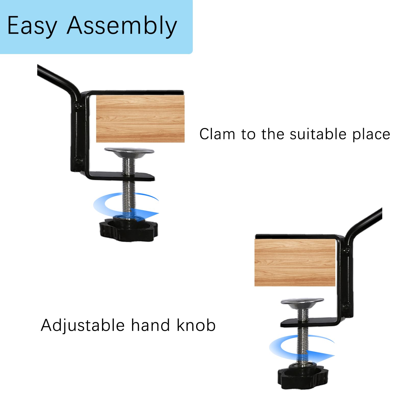 Heavy Duty Deck Bird Feeder Hanger Hook for Railing 13 Inch 4 Pack for Bird Feeders,Planters,Plants Flower Suet Baskets,Lanterns,Wind Chimes Holiday Decoration (4 Pack)