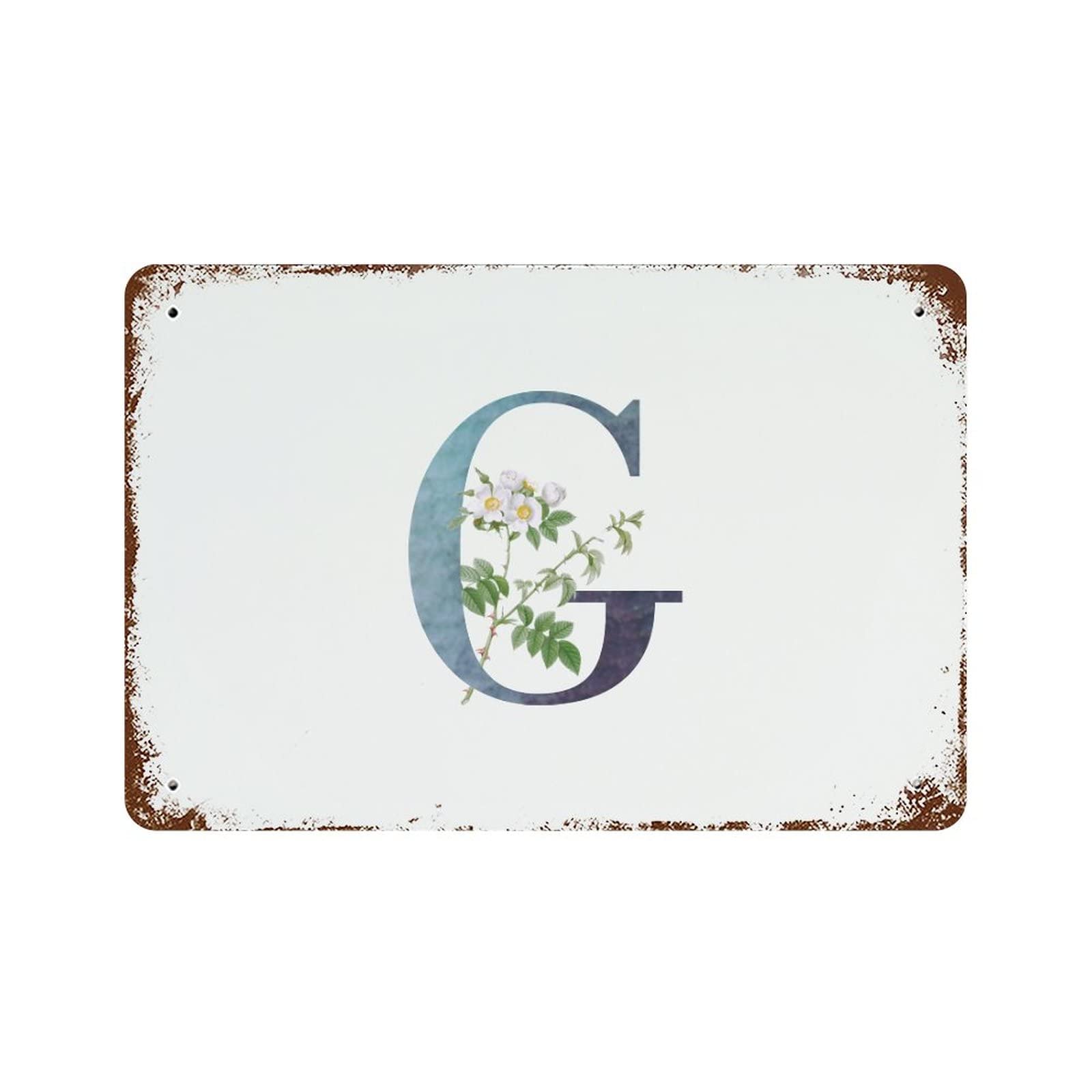 Panneau aluminium I Love You rétro décoratif pour jardin et cuisine 30x45cm