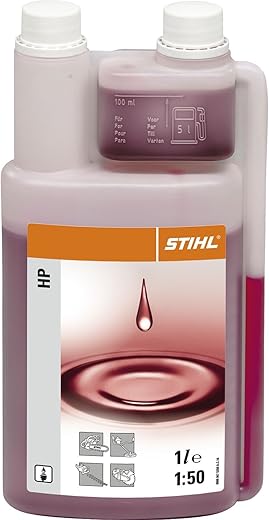 STIHL 07813198411 Zweitakt-Motoröl 1:50 1 Liter, 1 Litre Metered