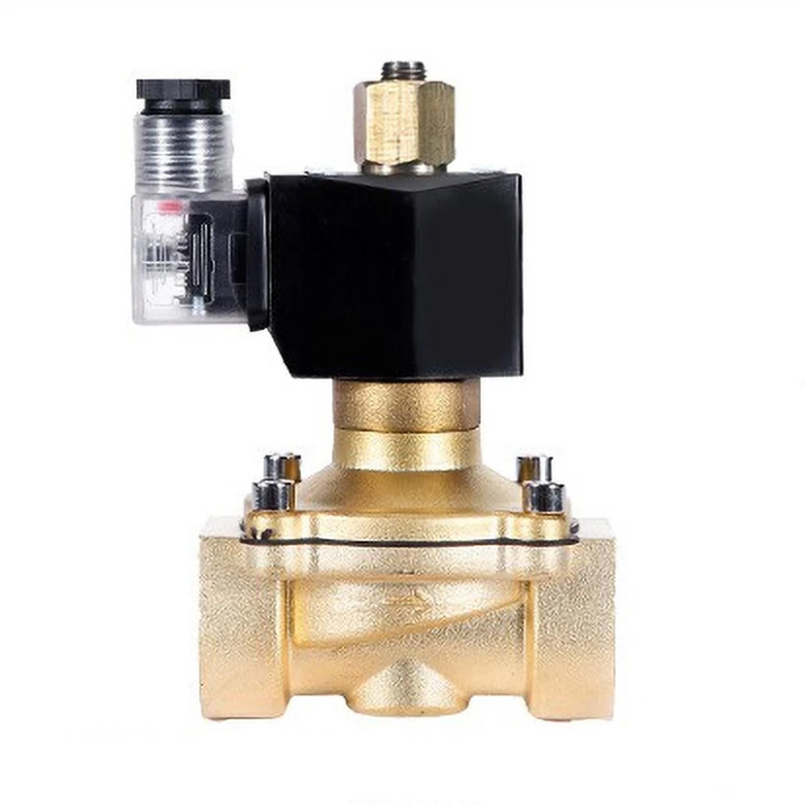 1'' Brass Solenoid Valve Normally Open(G_120VAC_VITON-Seal)