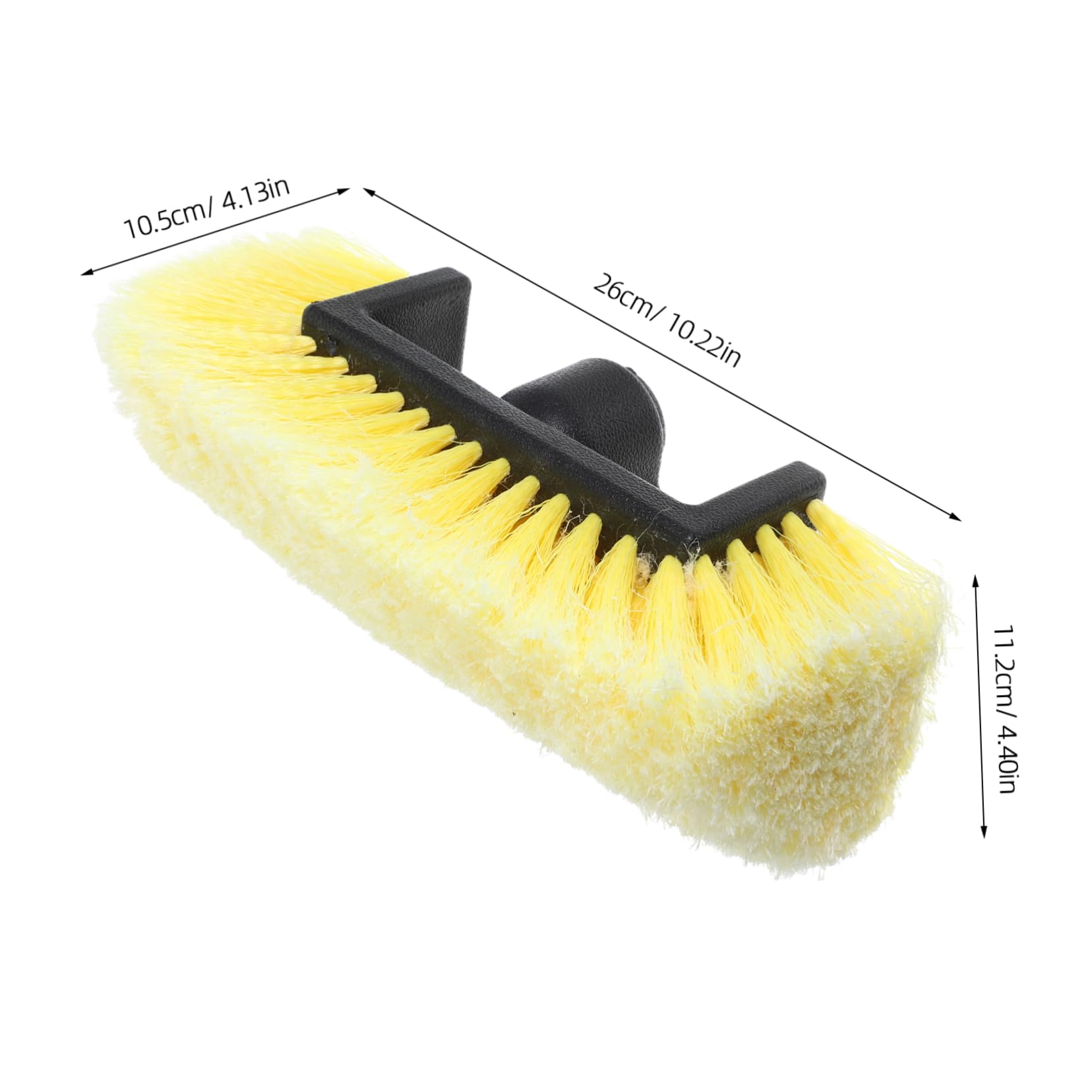 BESTYASH Spazzola Facile per con Portatile Lavaggio Testina Rimovibile Auto e in ABS PVC da Trasportare, Design Elegante Pulizie Domestiche