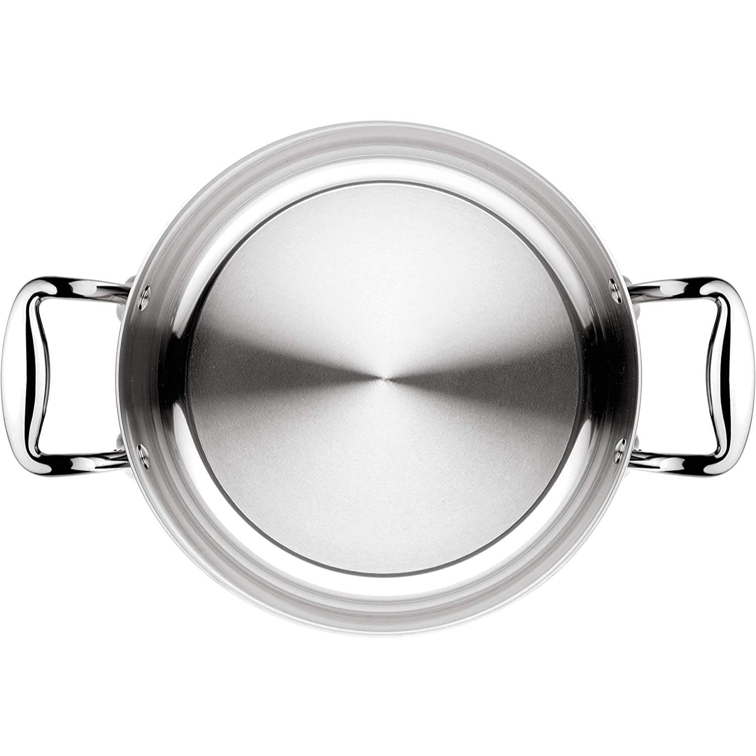 Lagostina 011115031824 Accademia Lagofusion Sauteuse Couvercle Inox 24 cm