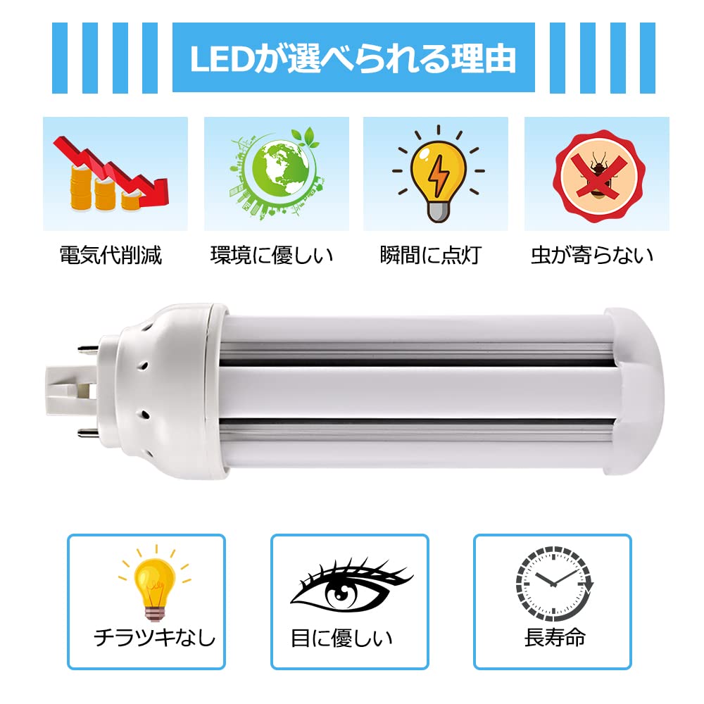 Amazon | FHT57EXN FHT57EX-N 昼白色 FHT57EX代替用 コンパクト蛍光灯