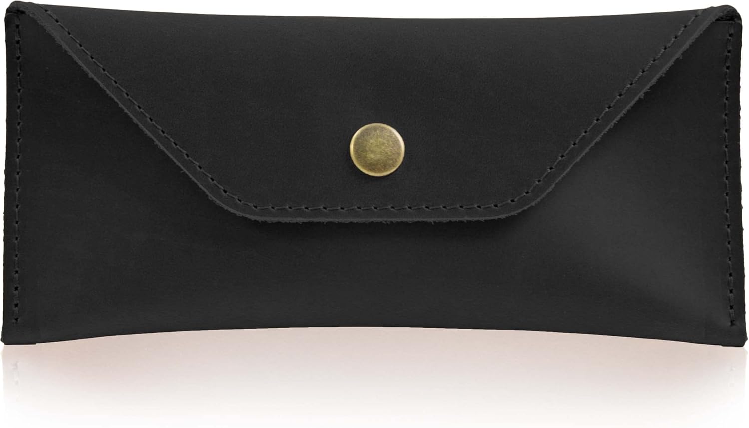 Envoy Genuine Leather Cash Envelope Wallet Handmade with Full Grain Leather | Utility Pouch Designed for Cash, Coins, Cards and other Misc Items | Minimalist Style Clutch | Handmade in USA