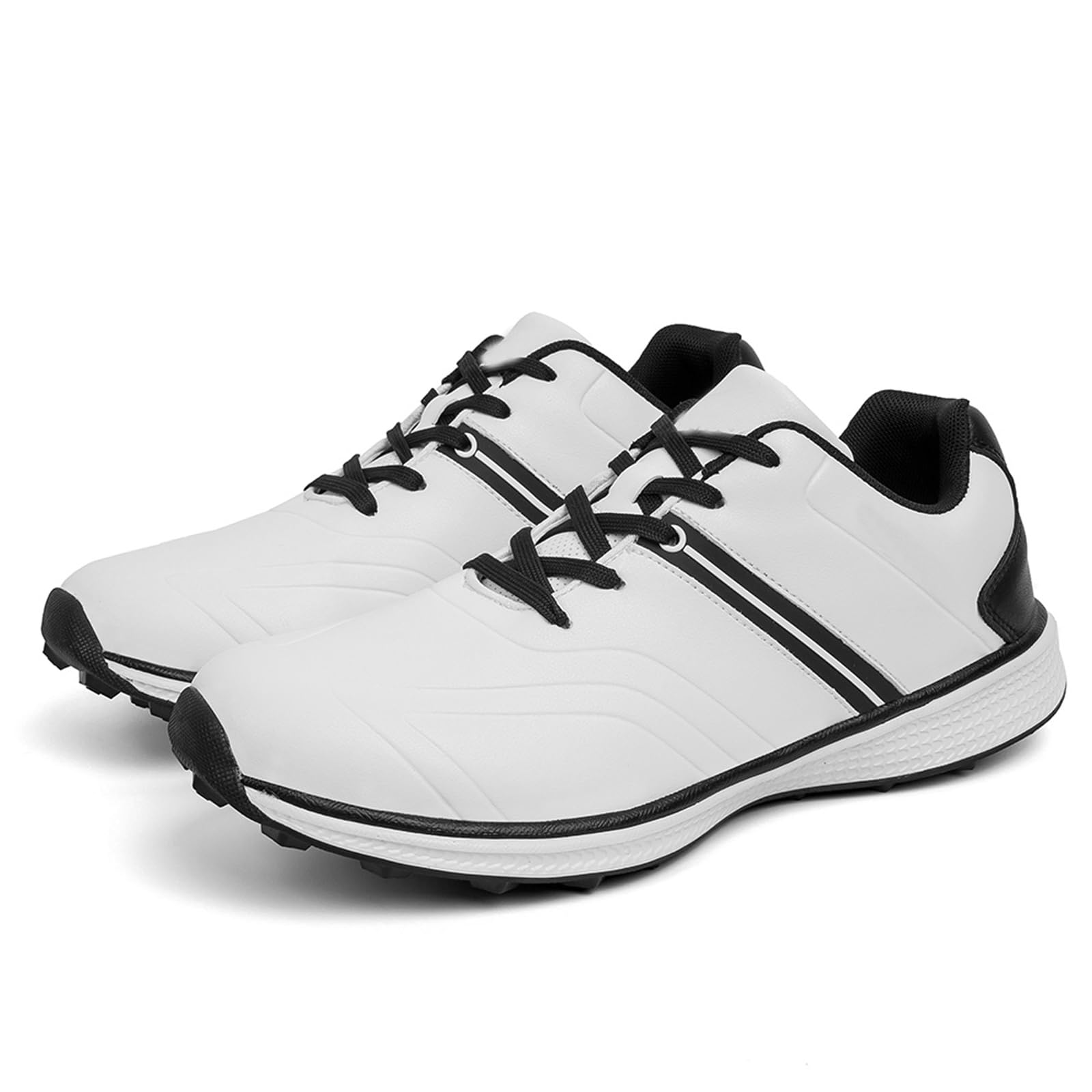 Zapatos De Golf Unisex, Zapatillas De Golf Sin Clavos para Hombres Y Mujeres para Entrenamiento, Zapatos De Golf Ligeros Antideslizantes para Tamaños 39-47