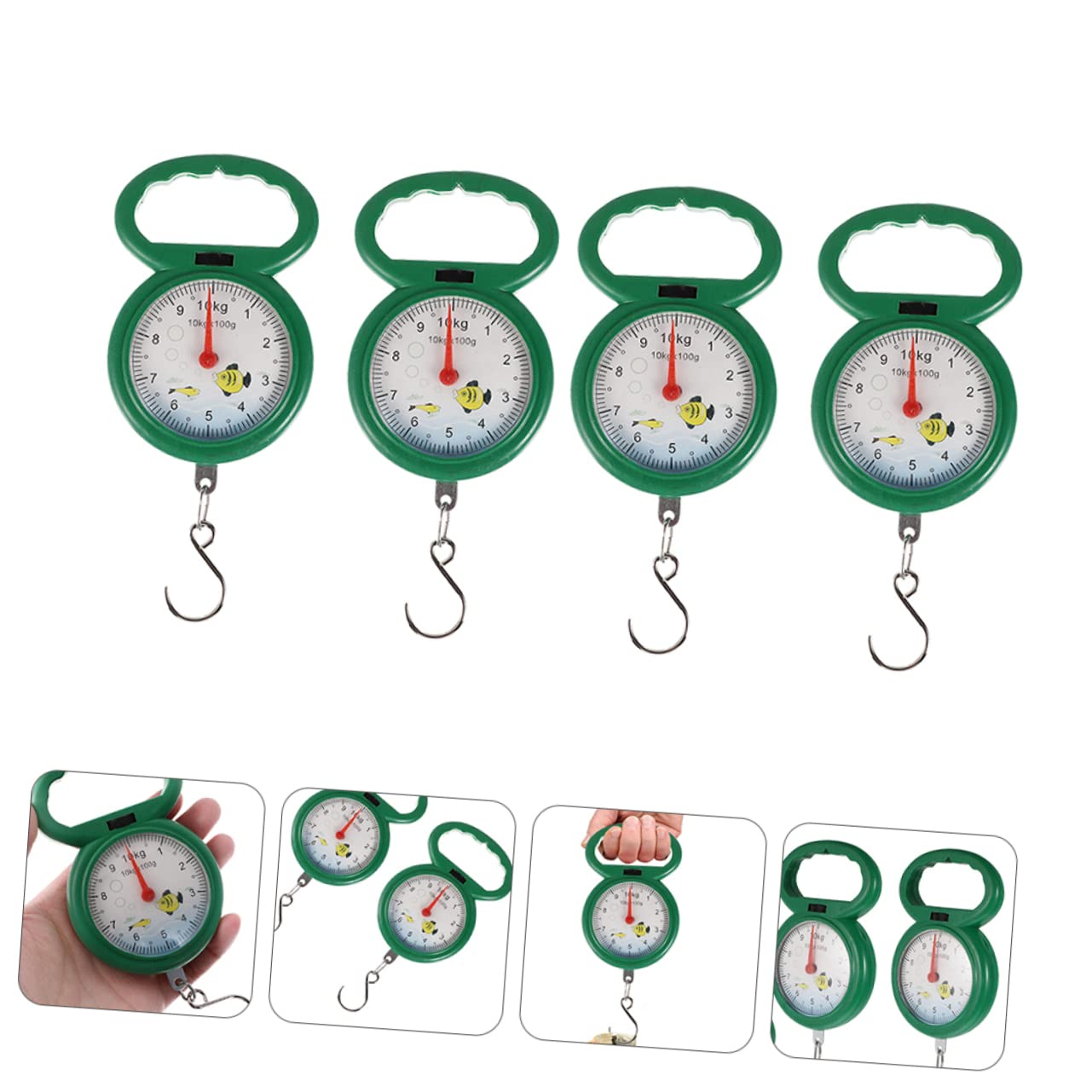 Alipis Weighing Scale for Luggage Spring Scale Small Easy to Carry Numerals Random