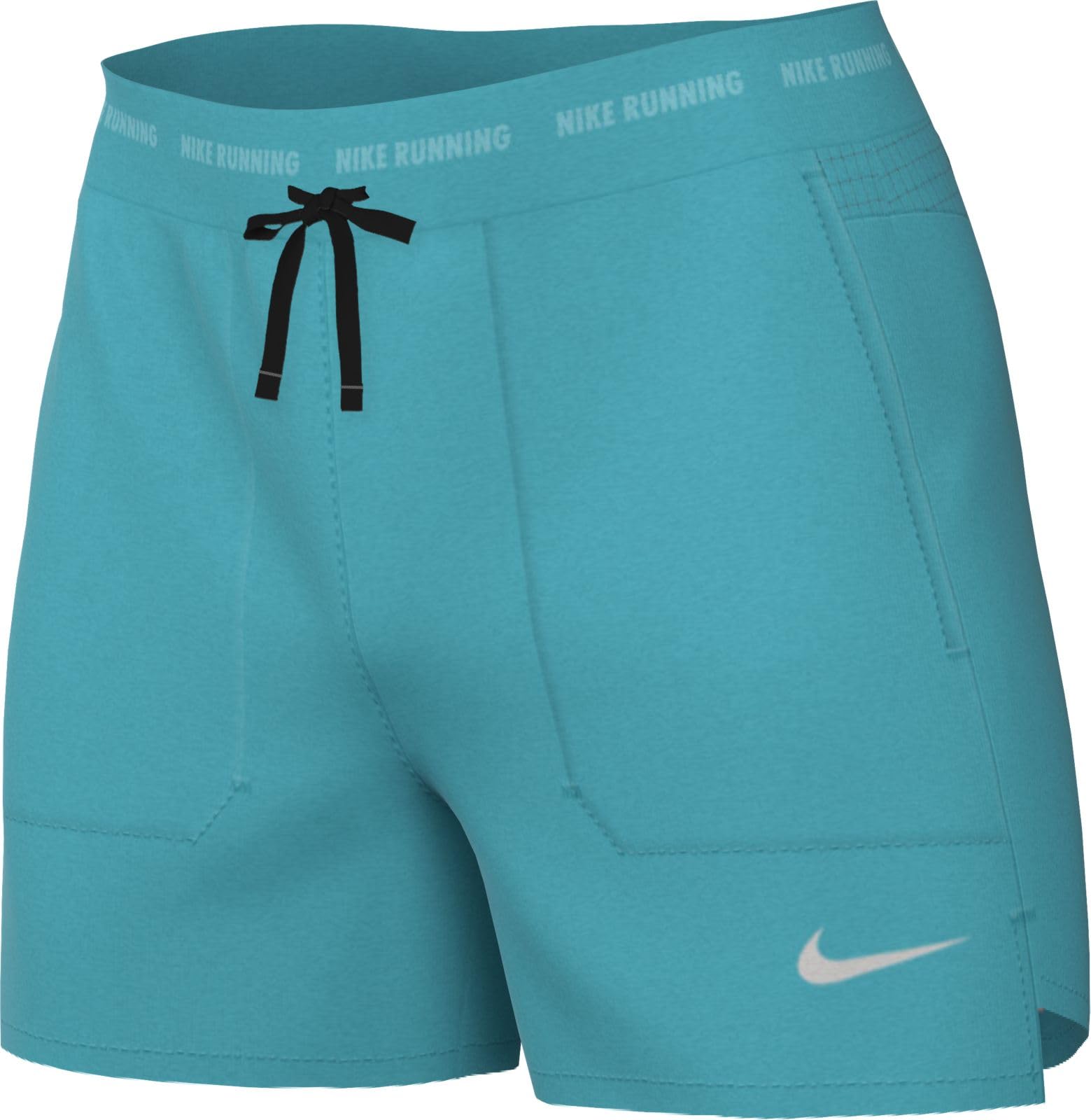 Nike Men's Dusty Cactus/Black/Reflective Silv Stride Dri-Fit Dm4755 Lined Running Shorts For (Approx. 12.5 Cm), Dm4755