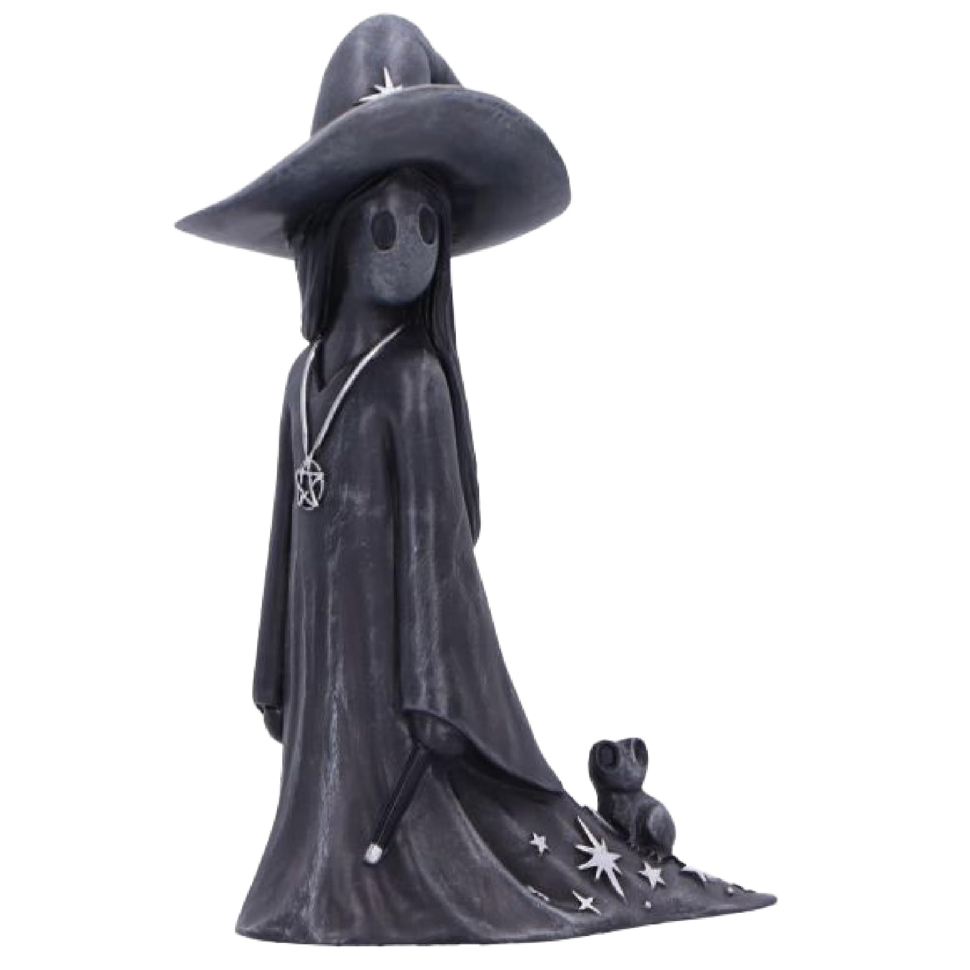 Nemesis Now Multicolor Little Souls Collection Witchy Decor – Witch Figurine For Mystical Home Décor – Cast In The Finest Resin, Expertly Hand-Painted – Sparkle