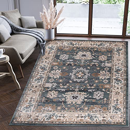 Mazovia Alfombra Oriental - Diseño Oriental De Salón Grande - Pelo Corto - Alfombras De Habitación De Matrimonio, Dormitorio Y Comedor - Motiv Mazovia Alfombra Oriental - Diseño Oriental De Salón Grande - Pelo Corto - Alfombras De Habitación De Matrimonio, Dormitorio Y Comedor - Motiv