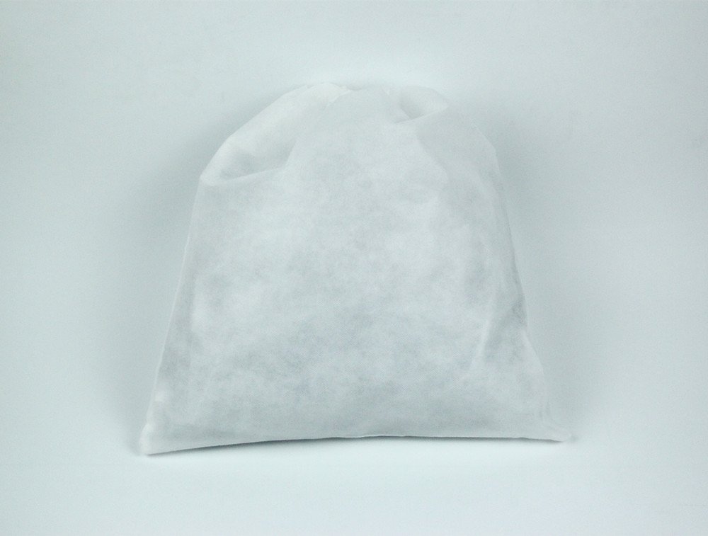 White Protective bag for handbags, shoes, belts, accessories / dust bag / drawstring bags / multipurpose bag / nonwoven bags / stuff bag-Medium (38x40cm)/Pack of 2