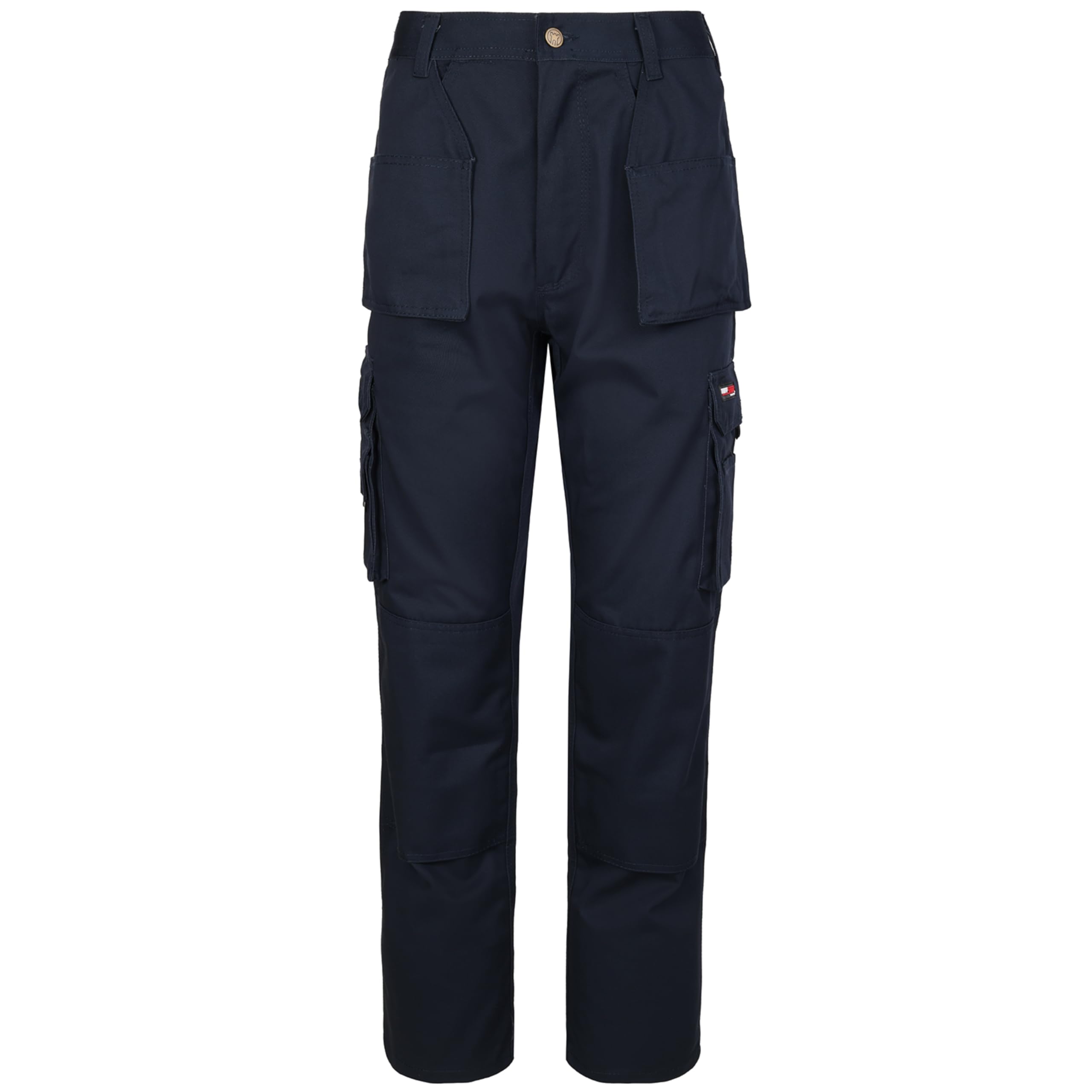TuffStuff - Pro Work Trousers, 42" Waist, Long 32.5" Length - Heavy-Duty Tradesman Trousers with Knee Pad Pockets - Tuck-Away Holster Pockets with YKK Zip & Triple-Stitched Seams - Functional Design