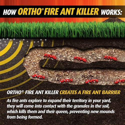 Image of Ortho Fire Ant Killer Mound Treatment1 - Outdoor Ant Killer Kills Mounds and the Queen, Use on Lawns, Ornamentals and Flower Gardens, 3 lb.