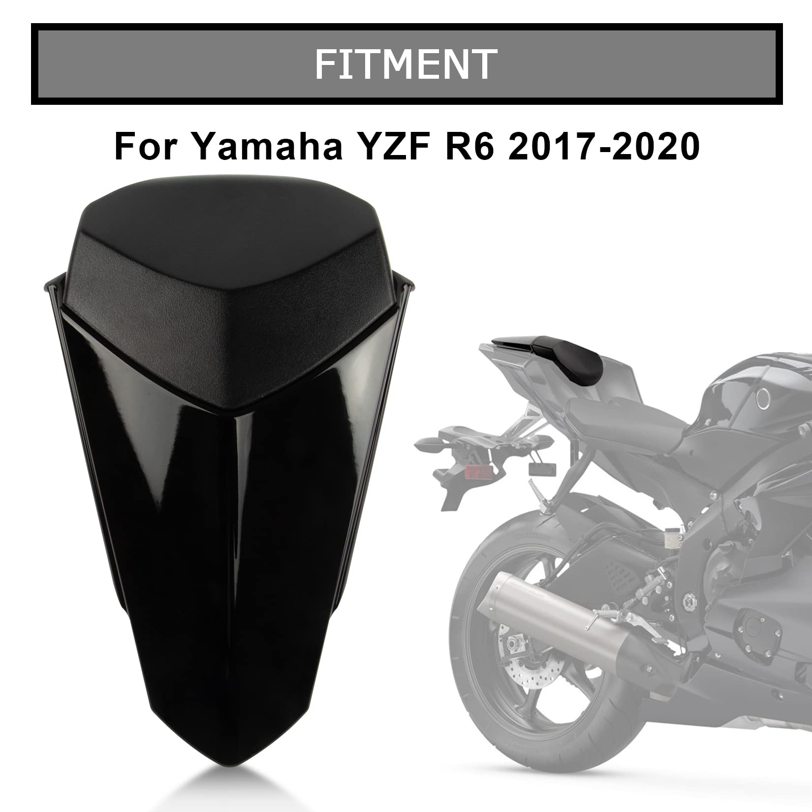 Yamaha yzf r6 bn6 2017〜 シングルシートカウル カーボン調 Yamaha yzf r6 bn6 2017〜 シングルシートカウル カーボン調 Yamaha