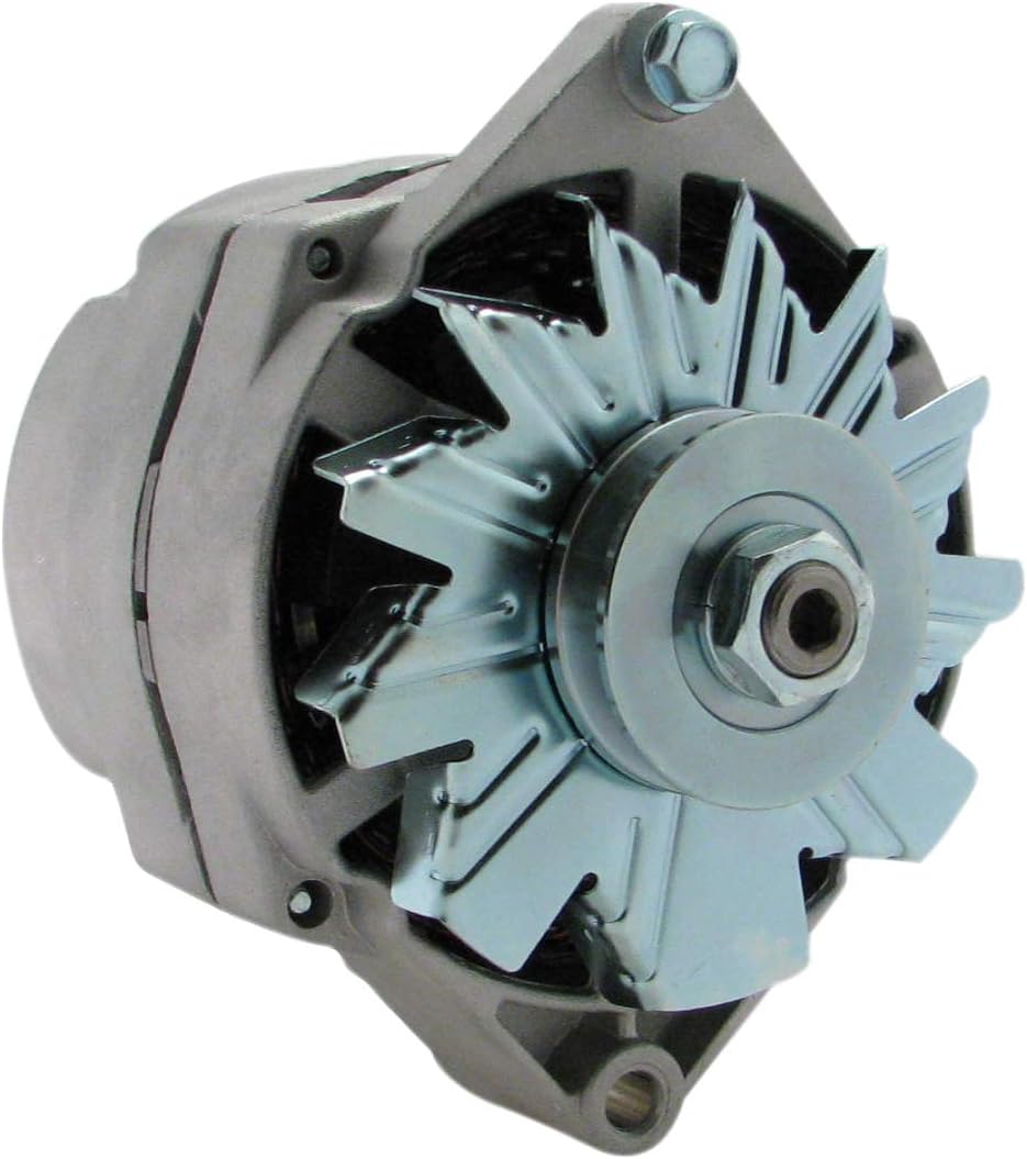 New Alternator compatible with John Deere Backhoe 300D 310D 315C 410C 1987-1992 Feller Buncher 643 1988-1993 Skidder 440D 276 Diesel 1984-1992 448 540 648 740 748 AR84306 AR93446 RE13797 TY6600 TY6625