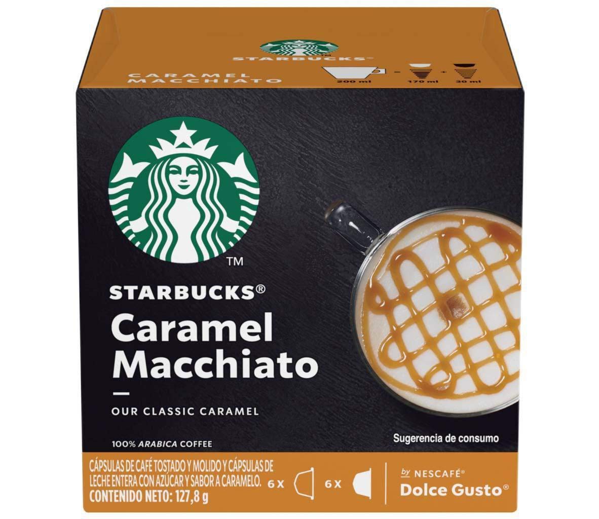 Starbucks Caramel Latte Macchiato by NESCAFÉ Dolce Gusto - 12 Cápsulas