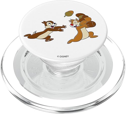 Miniatura 1 de Disney Chip 'N Dale Bellota Retrato PopSockets MagSafe PopGrip para iPhone