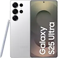 Celular Samsung Galaxy S25 Ultra 5G, 256GB, 12GB RAM, Câmera Quádrupla de 200+50+10+50, Tela Grande de 6.9", Titânio Prata