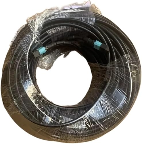 NHBQPOG 12-core Armored Patch Cord OM3 TPU MPO MTP A Type 1-30m(25m 1pc Male-Mal