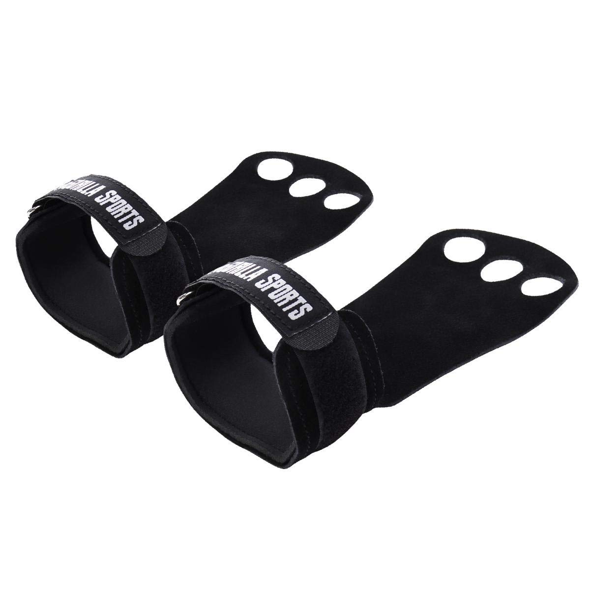 Gorilla Sports Maniques de Crosstraining à 3 Doigts - Protèges-Paumes