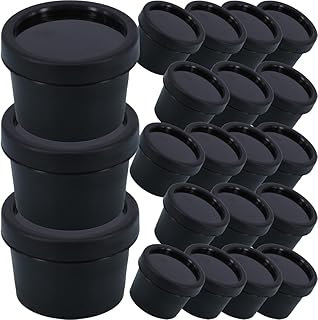 DECHOUS 20 frascos cosméticos de viaje a prue...