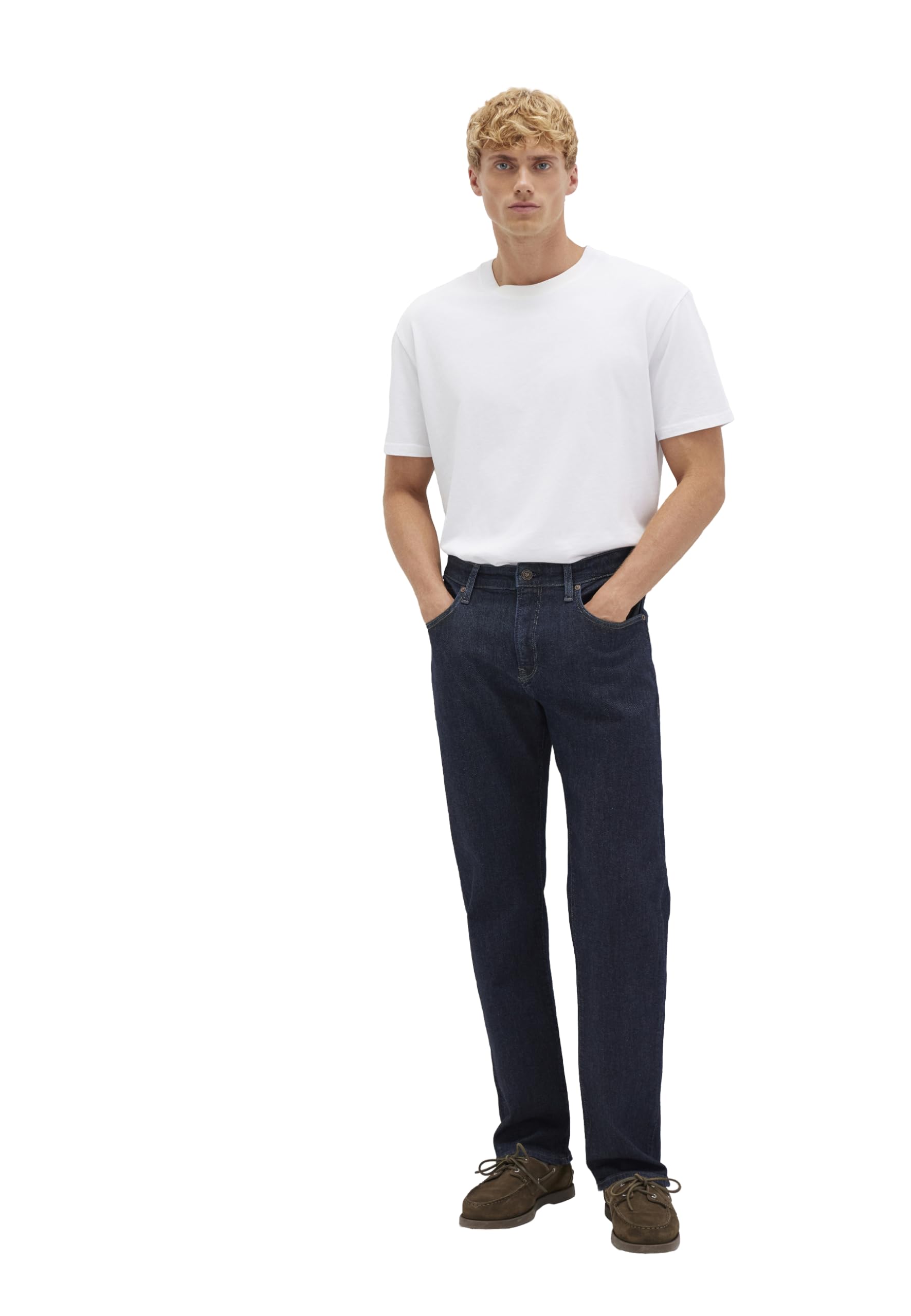 Mavi Herren Denim Pants Lisbon Loose Straight Jeans