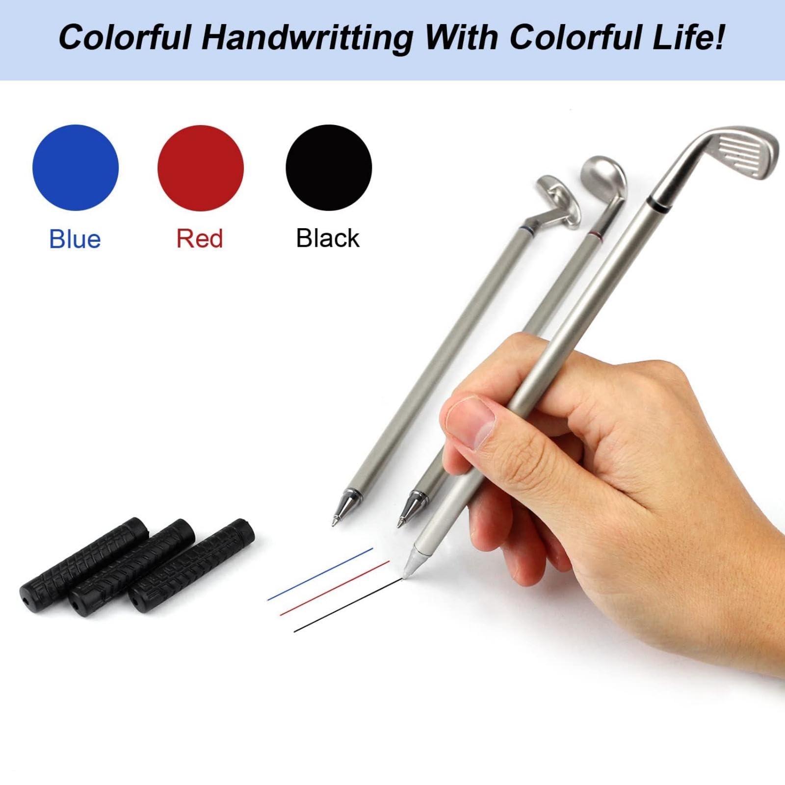 Crestgolf Set Regalo da Golf 3pcs Regali per Uomini Appassionati