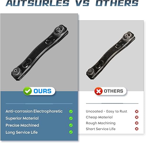 Miniatura 3 de Brazos de control inferiores superiores delanteros + brazos de control trasero inferior de repuesto para Jeep Grand Cherokee 1999 2000 2001 2002