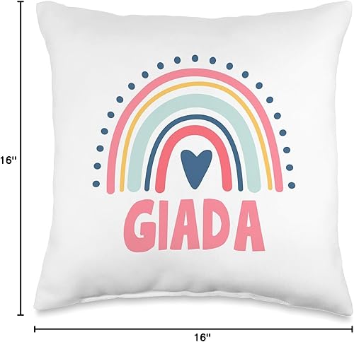 Miniatura 6 de Giada Name Custom Woman Myth Legend - Almohada para fiesta de cumpleaños, 18 x 18 pulgadas, multicolor