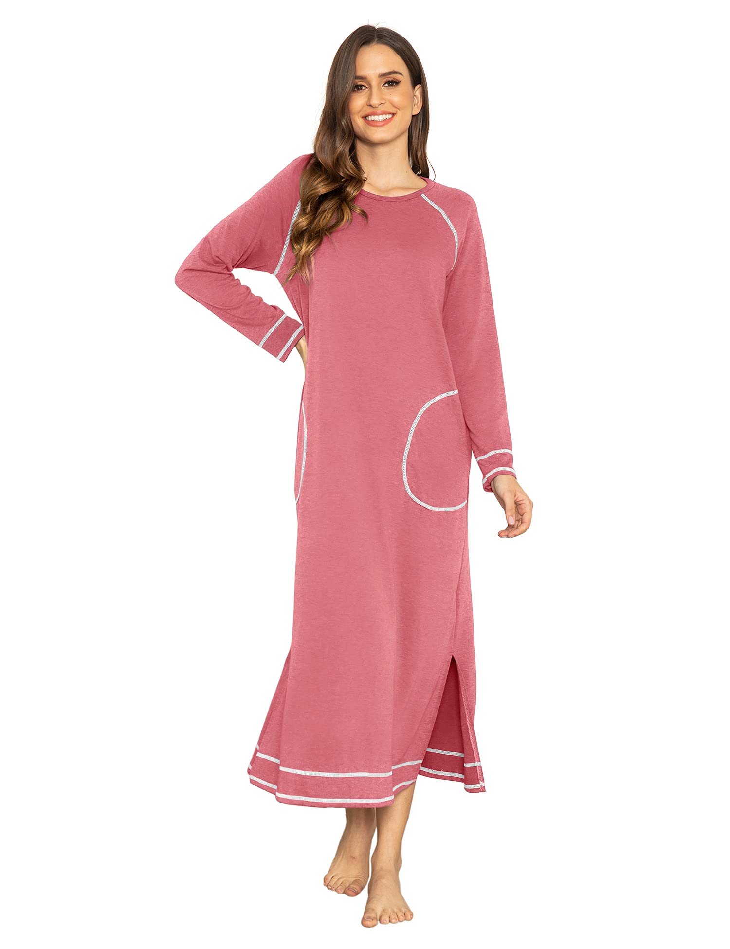 Long Sleeve M And S Long Nightdresses M S Long Nightdress UK 12-14