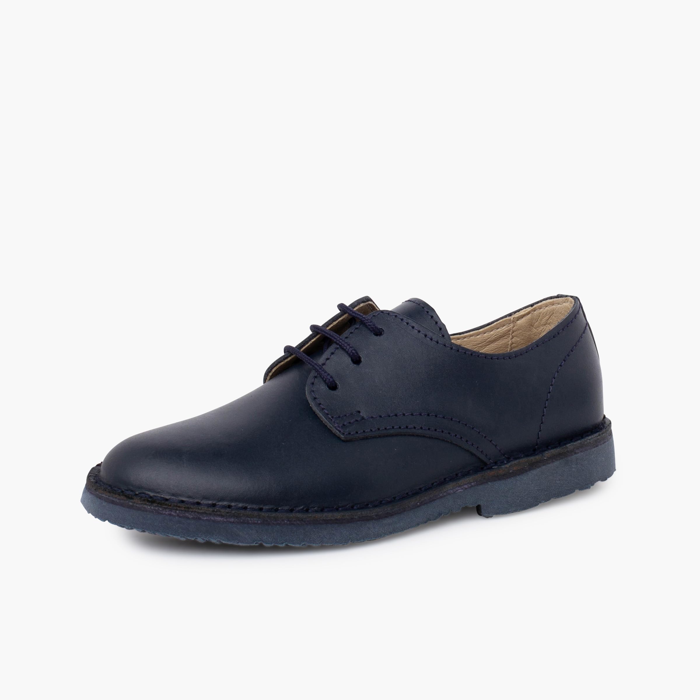 Pisamonas Zapatos Blucher Vestir Piel Niños