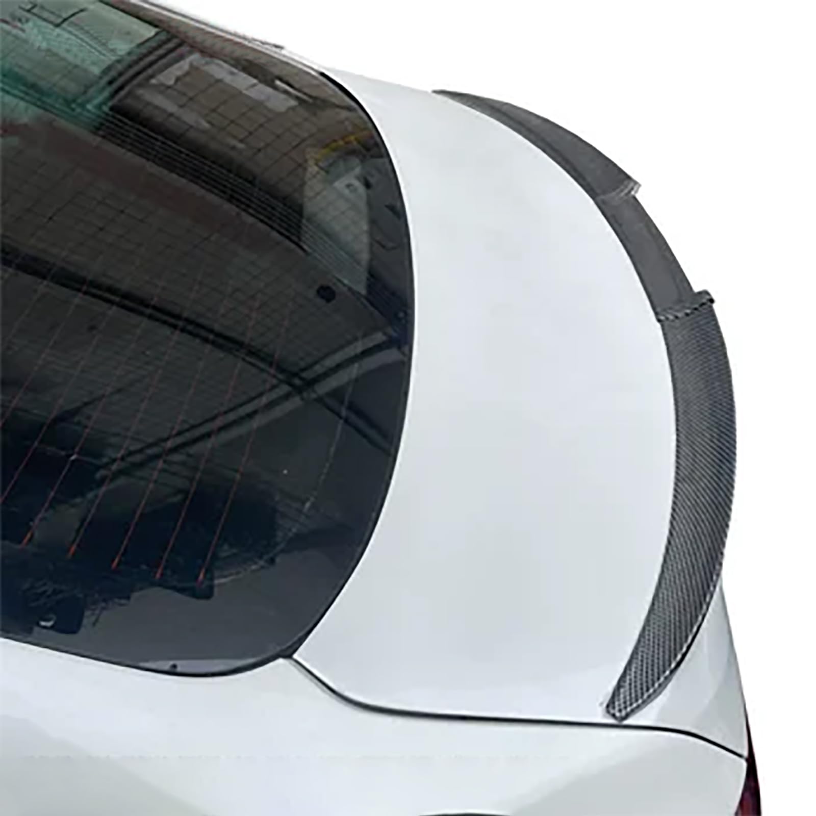 Skrzydło spojlera samochodowego Chrysler 300C 2006-2008 Sedan, tylne skrzydło ogonowe bagażnika, 3 szt., czarny połysk