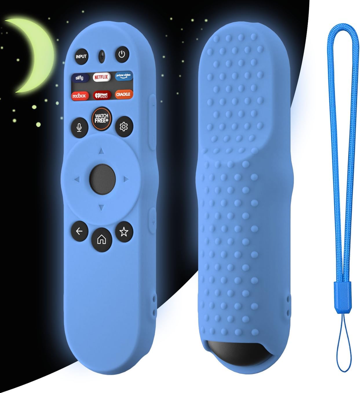 Silicone Remote Cover for Vizio TV Remote XRT270 Smart TV