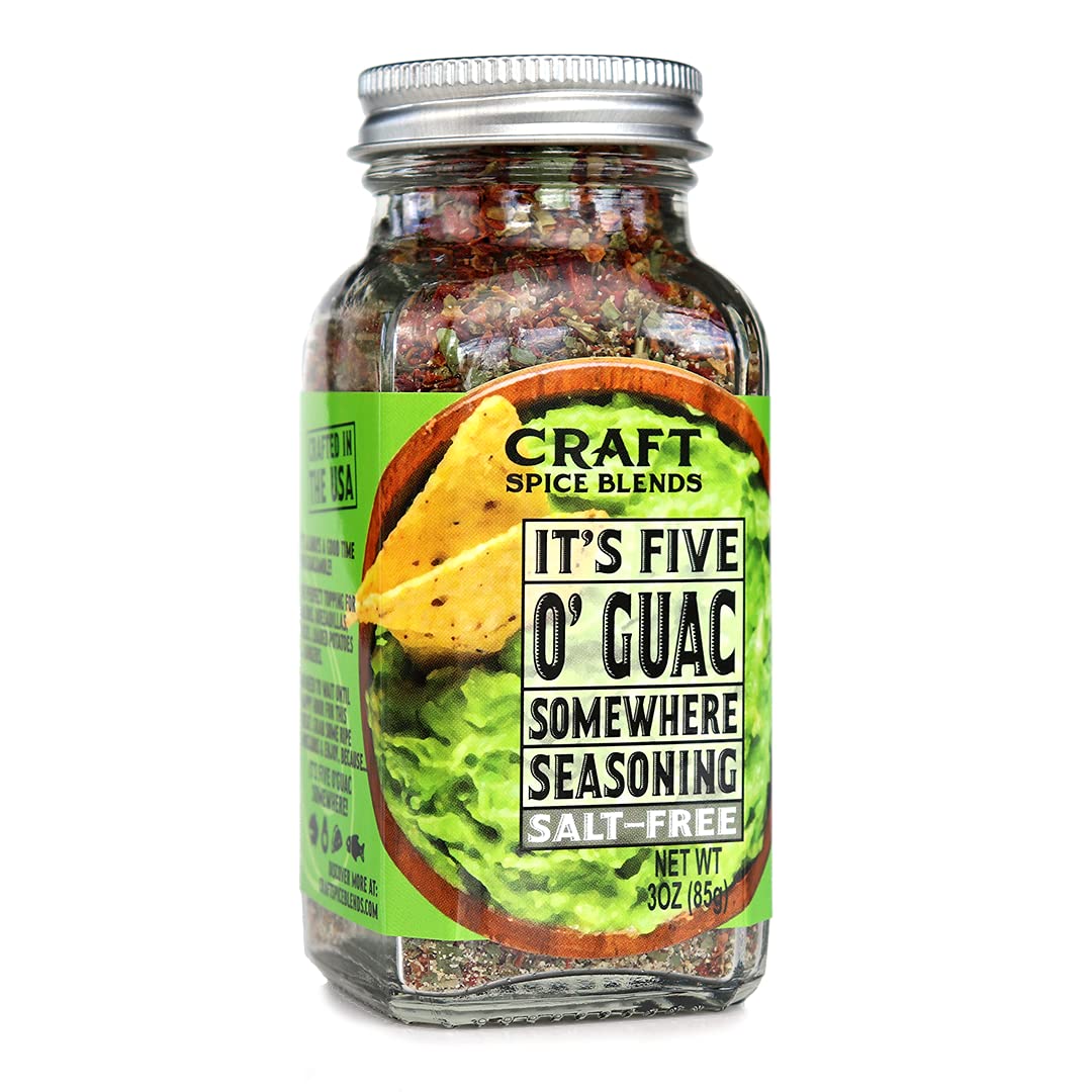 Craft Spice Blends (It's Five O'Guac Somewhere Seasoning)